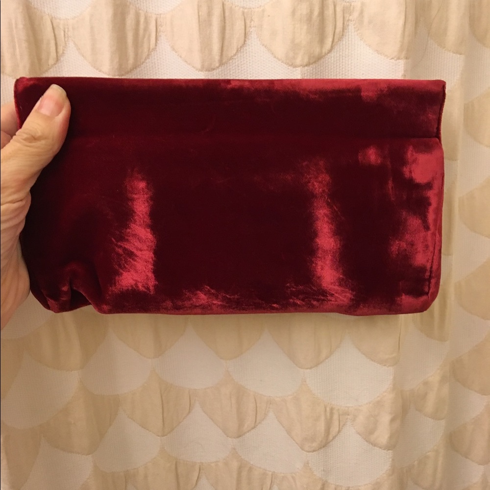 Vintage Bobbi Jerome Velvet Clutch