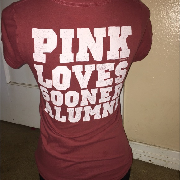 Pink Ou shirt. - Picture 2 of 2