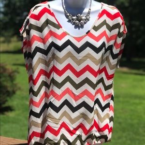Beautiful chevron blouse