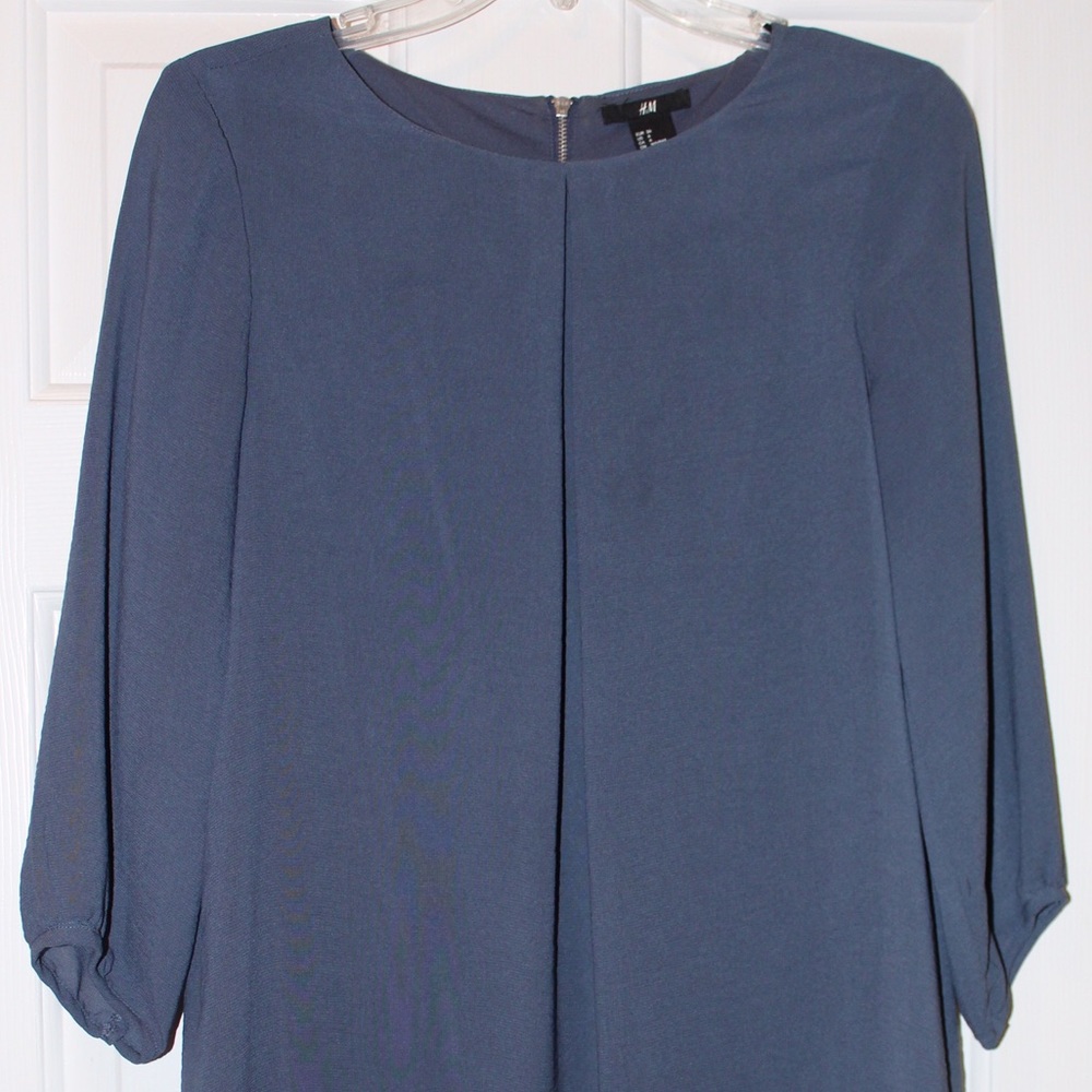 H&M 3/4 Sleeve Shift Dress