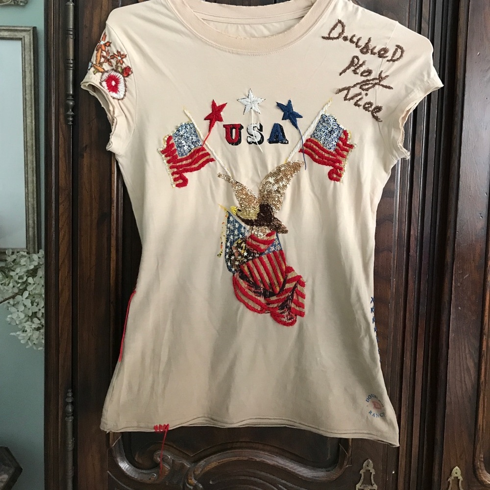 Double D Ranch Patriotic T-shirt