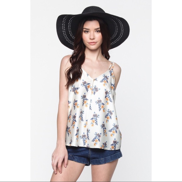 >>LAST<< Hanging Garden Floral Tank - Picture 3 of 6