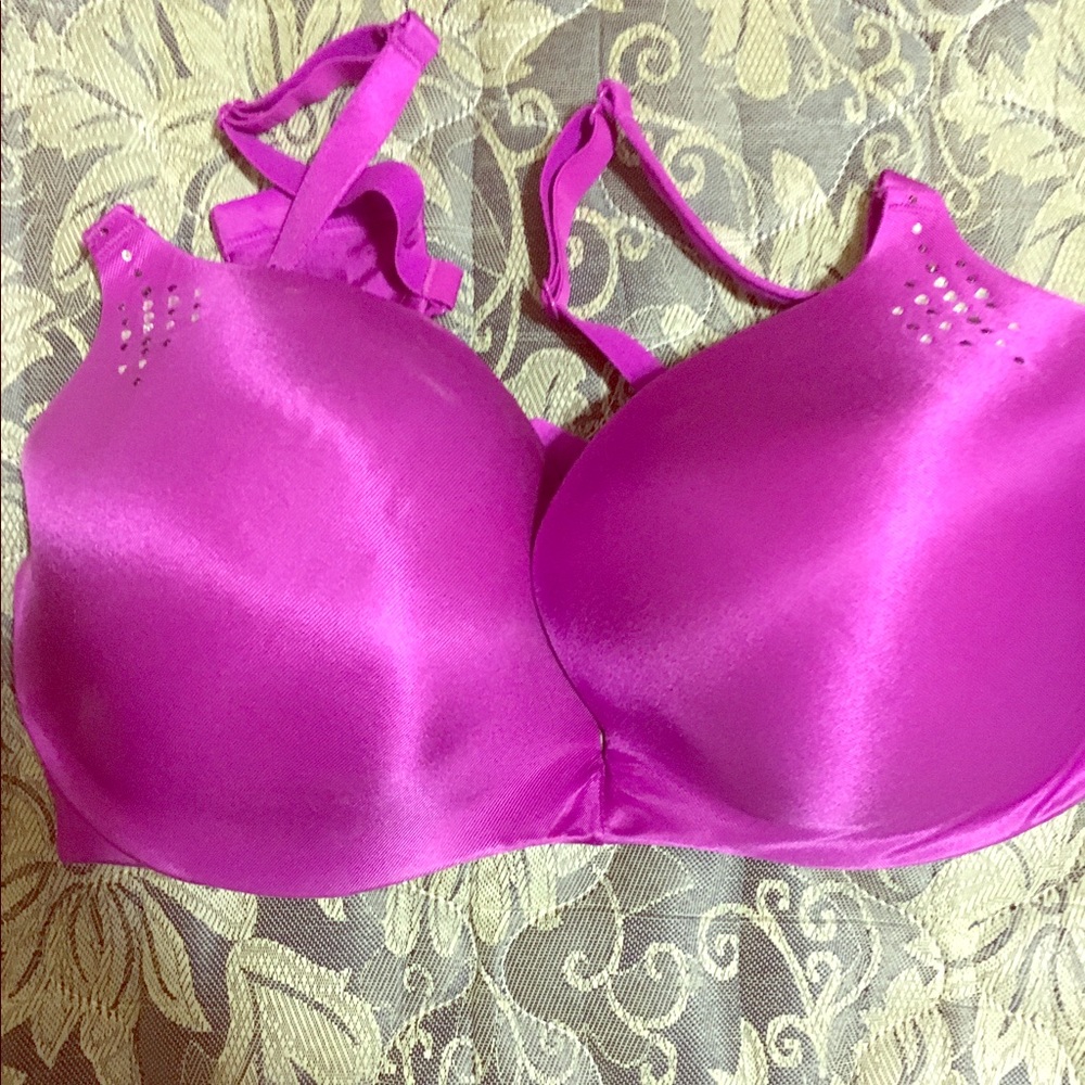 Bright and fun bra with crystal accents