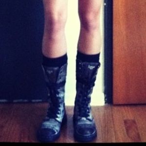 Doc Martens High Motorcycle Boots