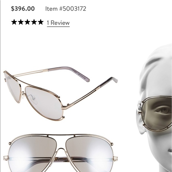NEW | ROSE GOLD MODIFIED AVIATOR CLEAR | OVERSIZED - Picture 5 of 8