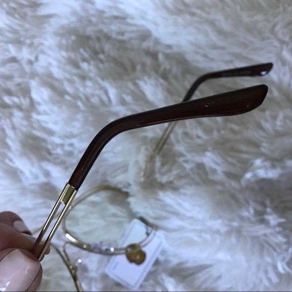 NEW | ROSE GOLD MODIFIED AVIATOR CLEAR | OVERSIZED - Picture 7 of 8