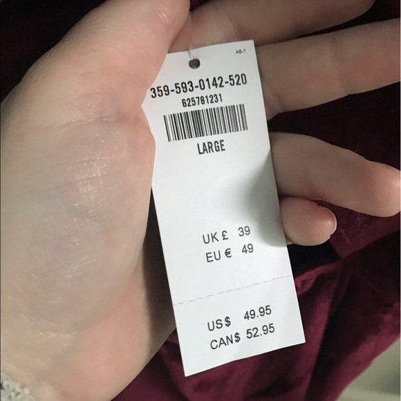 NWT velvet dress - Picture 3 of 4