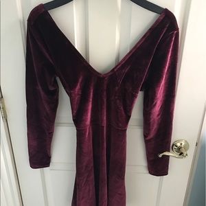 NWT velvet dress
