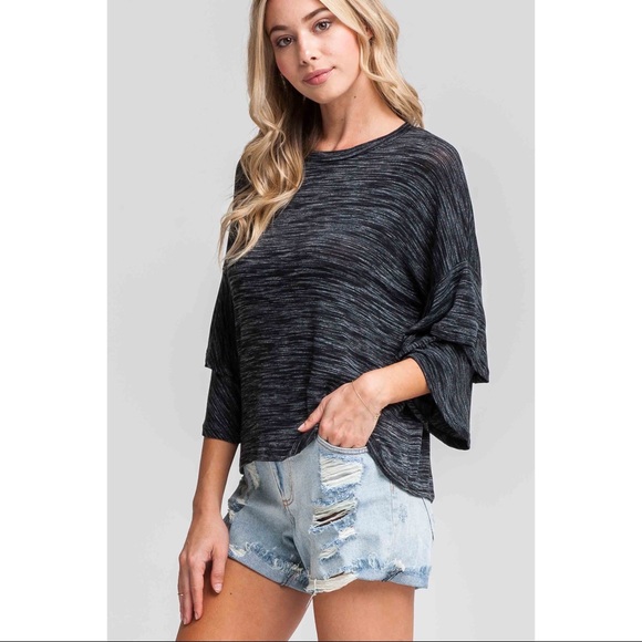 >>LAST<< Anything is Possible Ruffle Sleeve - Picture 4 of 4