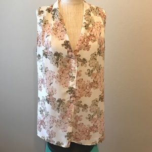 Floral Top; Large