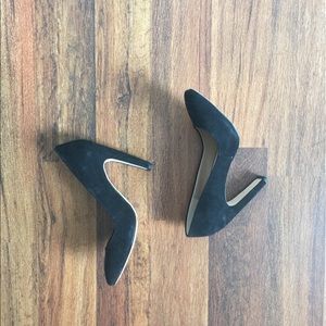 Zara Minimalist Black Heels