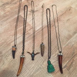 Necklaces with pendants