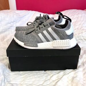 Adidas NMD R1 Glitch Grey Prime Knit