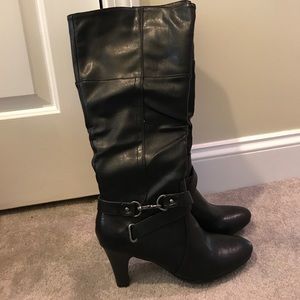 Life stride wide calf boots size 10 NWT