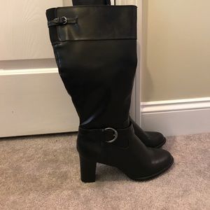 Life Stride wide calf tall boots size 10 NWT