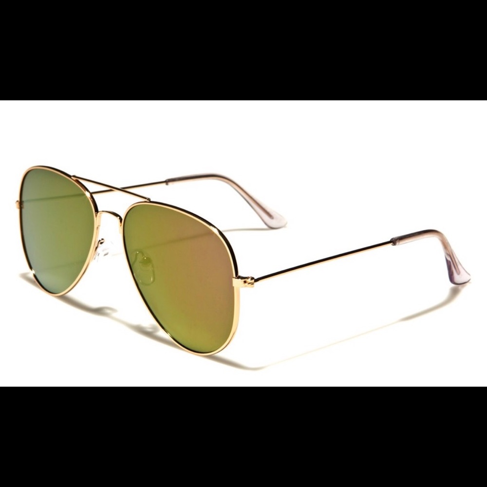 Double Bar Aviator Sunglasses