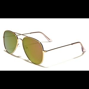 Double Bar Aviator Sunglasses