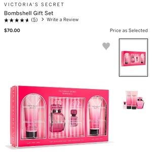 NWT Victoria's Secret Bombshell EDP Gift Set