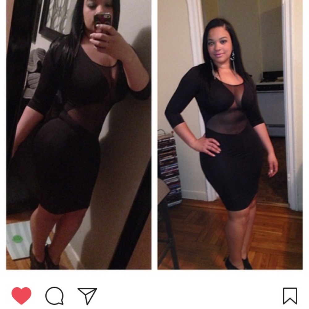 Black sexy dress