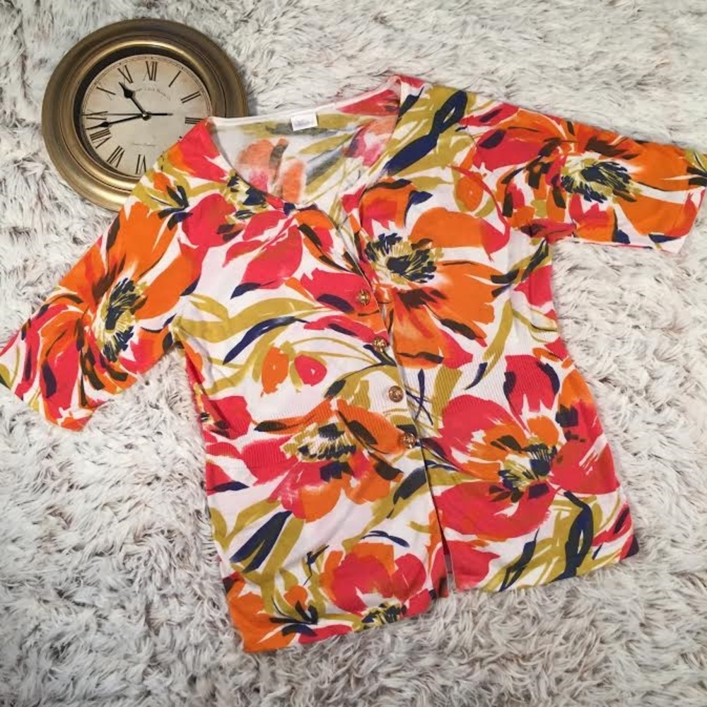 SOFT SURROUNDINGS Button Up Cardigan Medium?