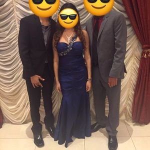 Deep Blue Evening Gown