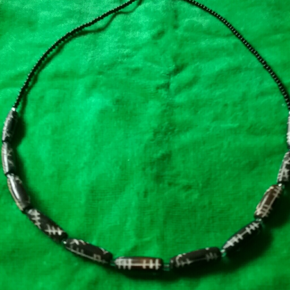 Handmade beaded necklace