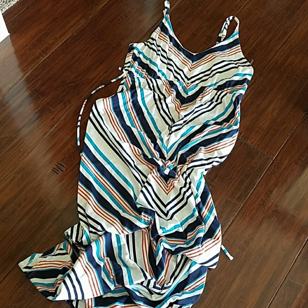 Maternity maxi dress