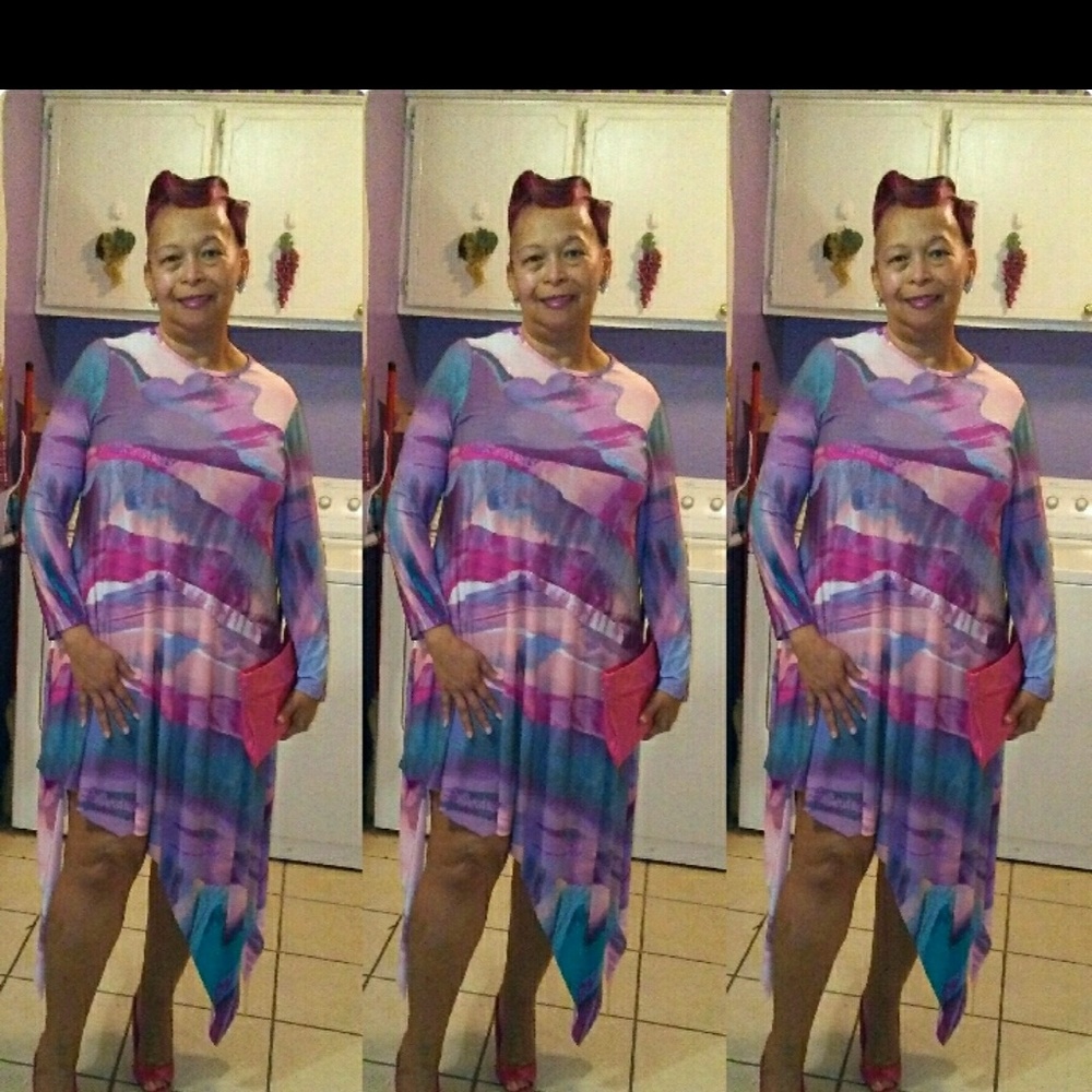 Ladies High Low Dress