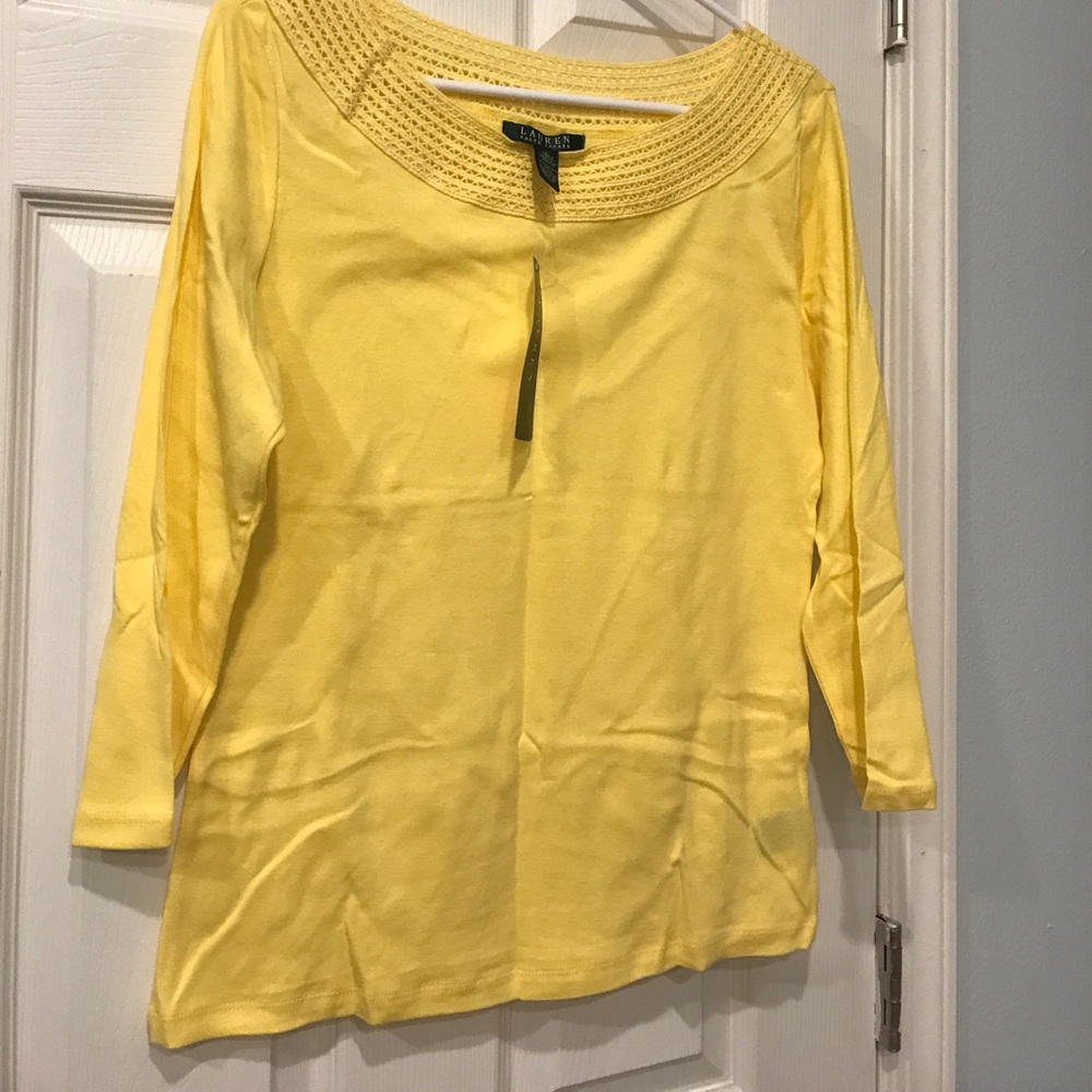 Yellow 3/4 Shirt - Size L