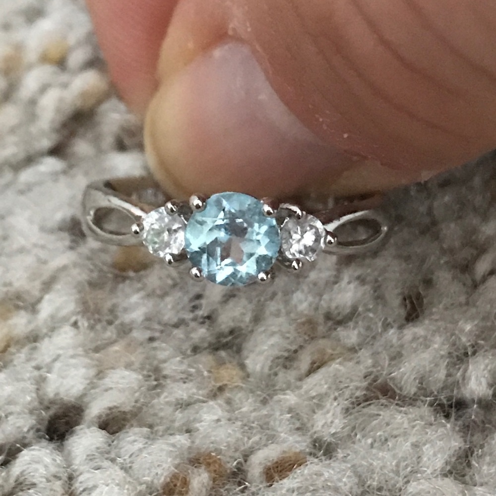Blue Topaz Rings