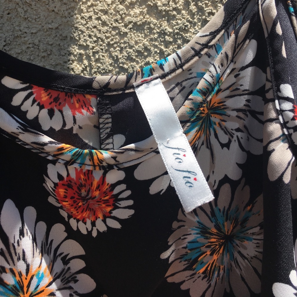 Floral Layered Cami - Picture 2 of 3