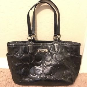 Black Coach Tote