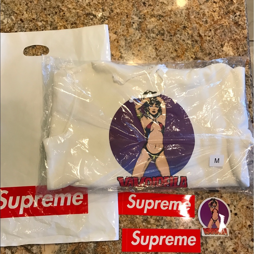 Supreme Vampirella hooded sweatshirt