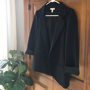 Black Tuxedo Style Blazer