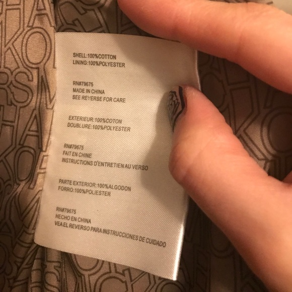 Michael Kors trench coat - Picture 4 of 4