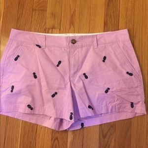 NEW PINEAPPLE PRINT SHORTS