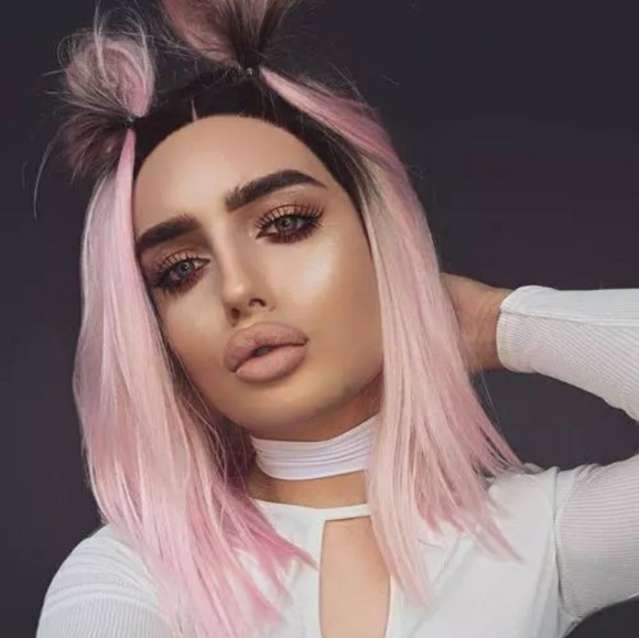 Ombre Pink Beauty LaceFront Wig