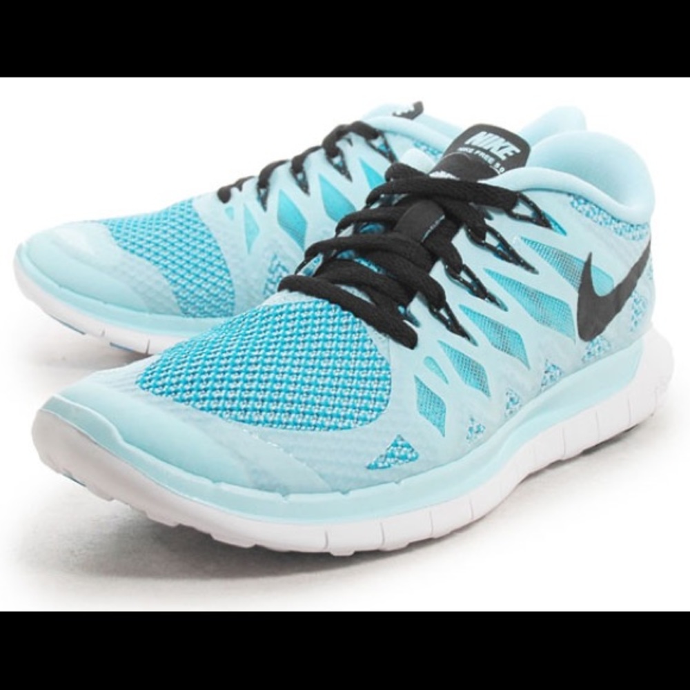 Tiffany Blue Nike Free 5.0 Running Shoe