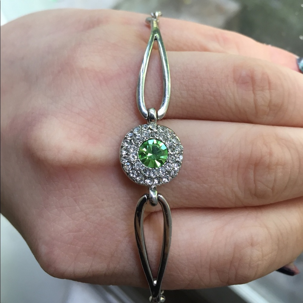 Bracelet with matching earrings
