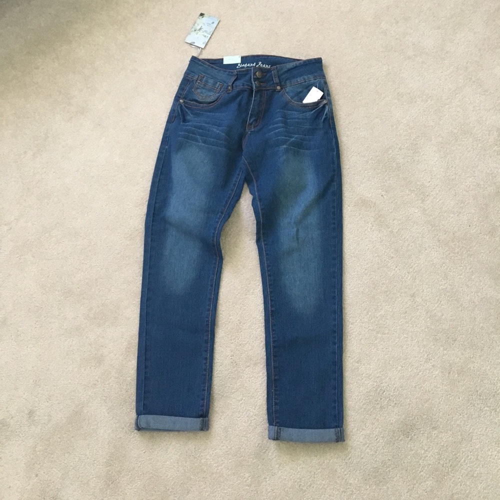 Crop skinny jeans