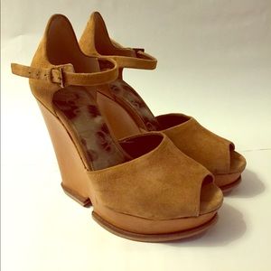 Sam Edelman Open-Toe Wedges