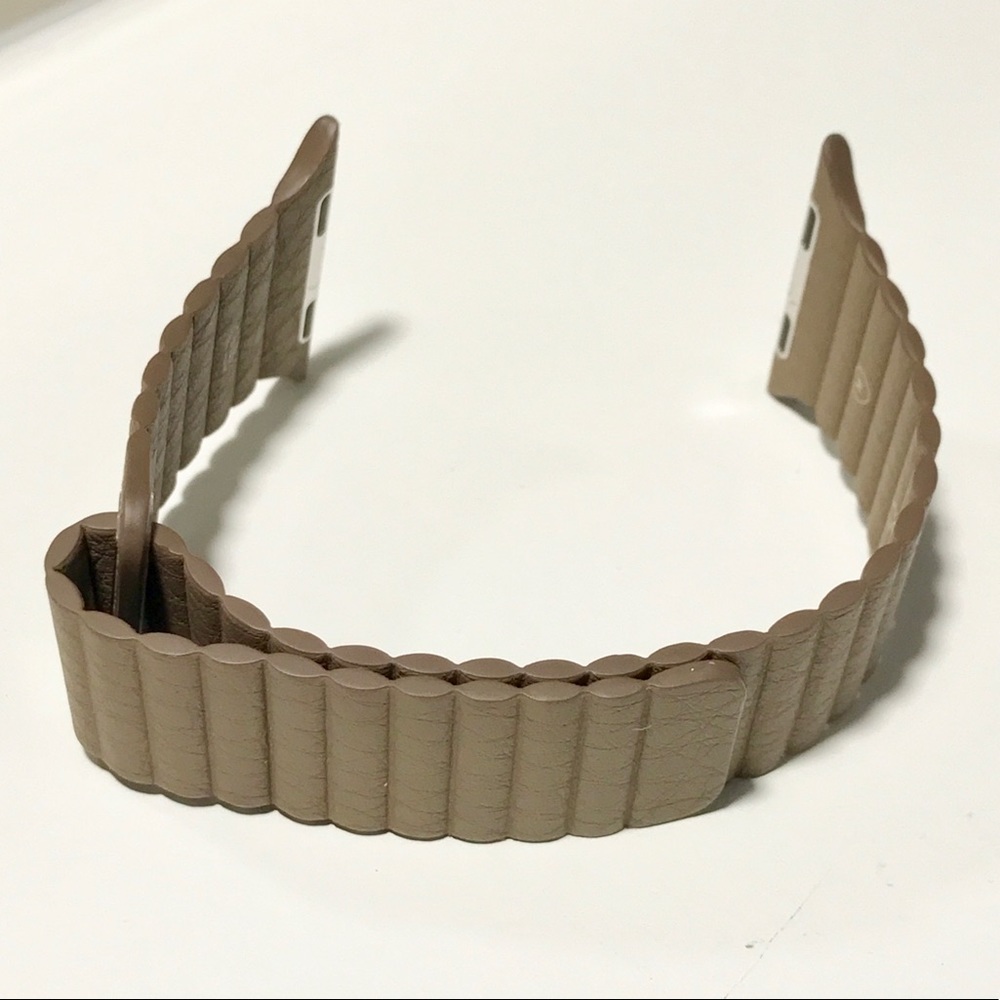 Apple Watch 42mm Smoke Grey Leather Loop