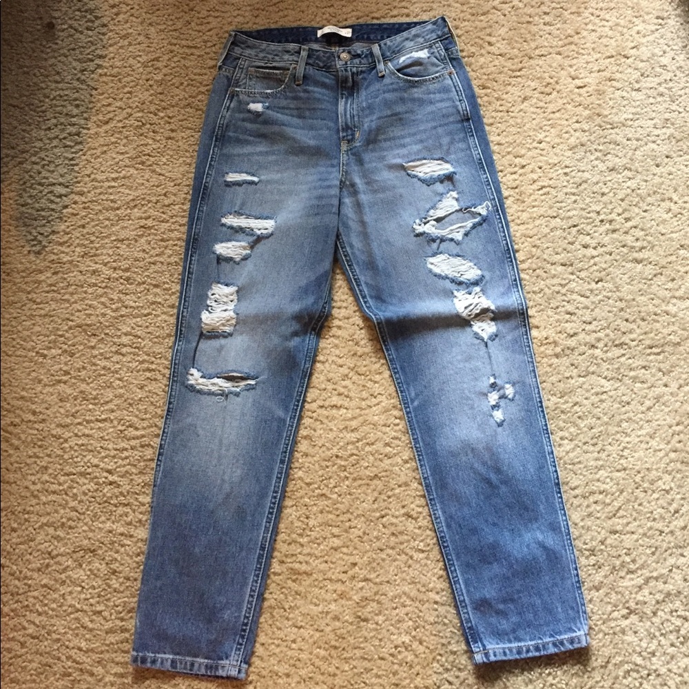 A&F Boyfriend Jeans