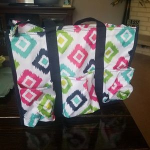 Thirty One Zip Top Organizing Tote