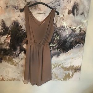 BCBGeneration tan dress