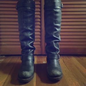 Jeffrey Campbell High Leather Boots