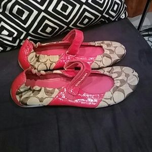 Authentic coach shoes.
