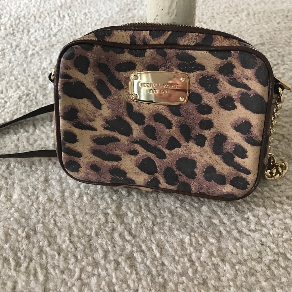Michael Kors Leopard Crossbody