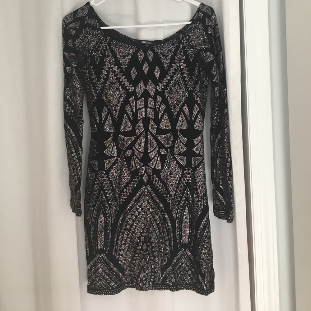Sparkly bodycon dress