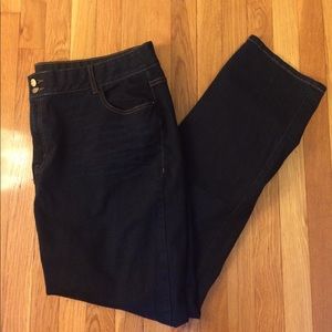 Lane Bryant double button jeans